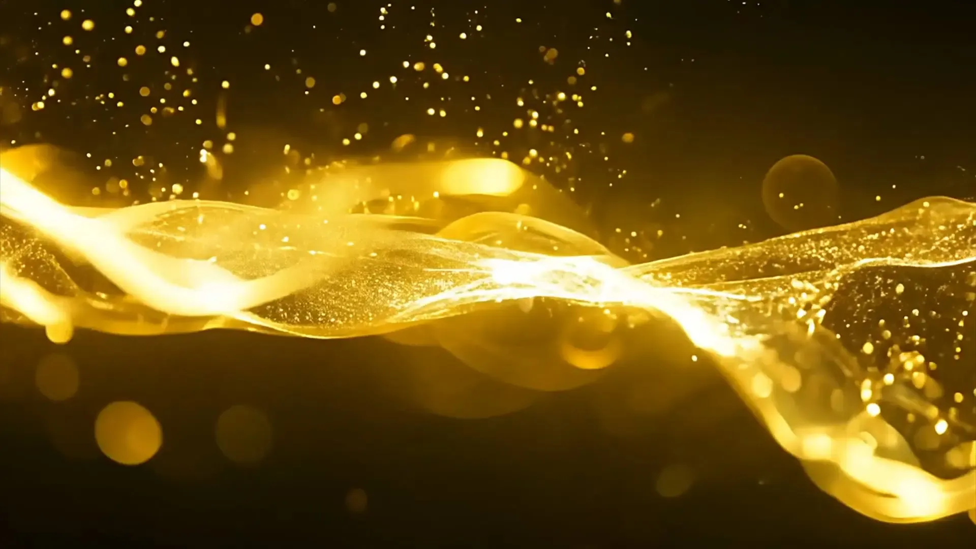 Versatile Golden Overlay for Cinematic Trailer Intros